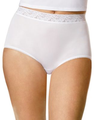 Hanes Women's Plus Low-Rise Stretch Brief Panties with ComfortSoft&reg; Waistband 3-Pack