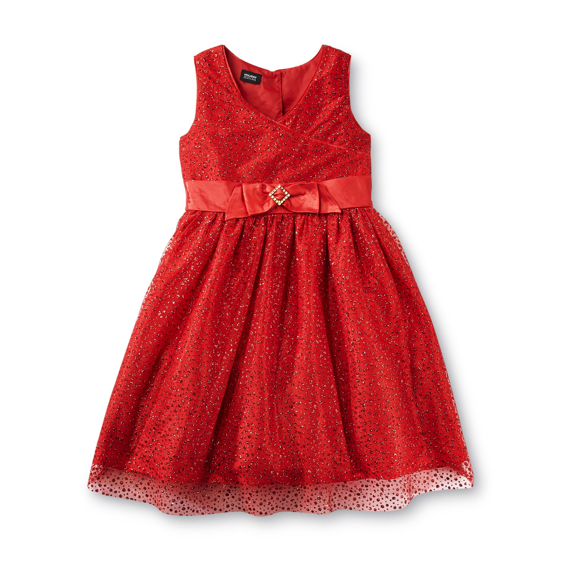 Holiday Editions Girl's Sleeveless Party Dress