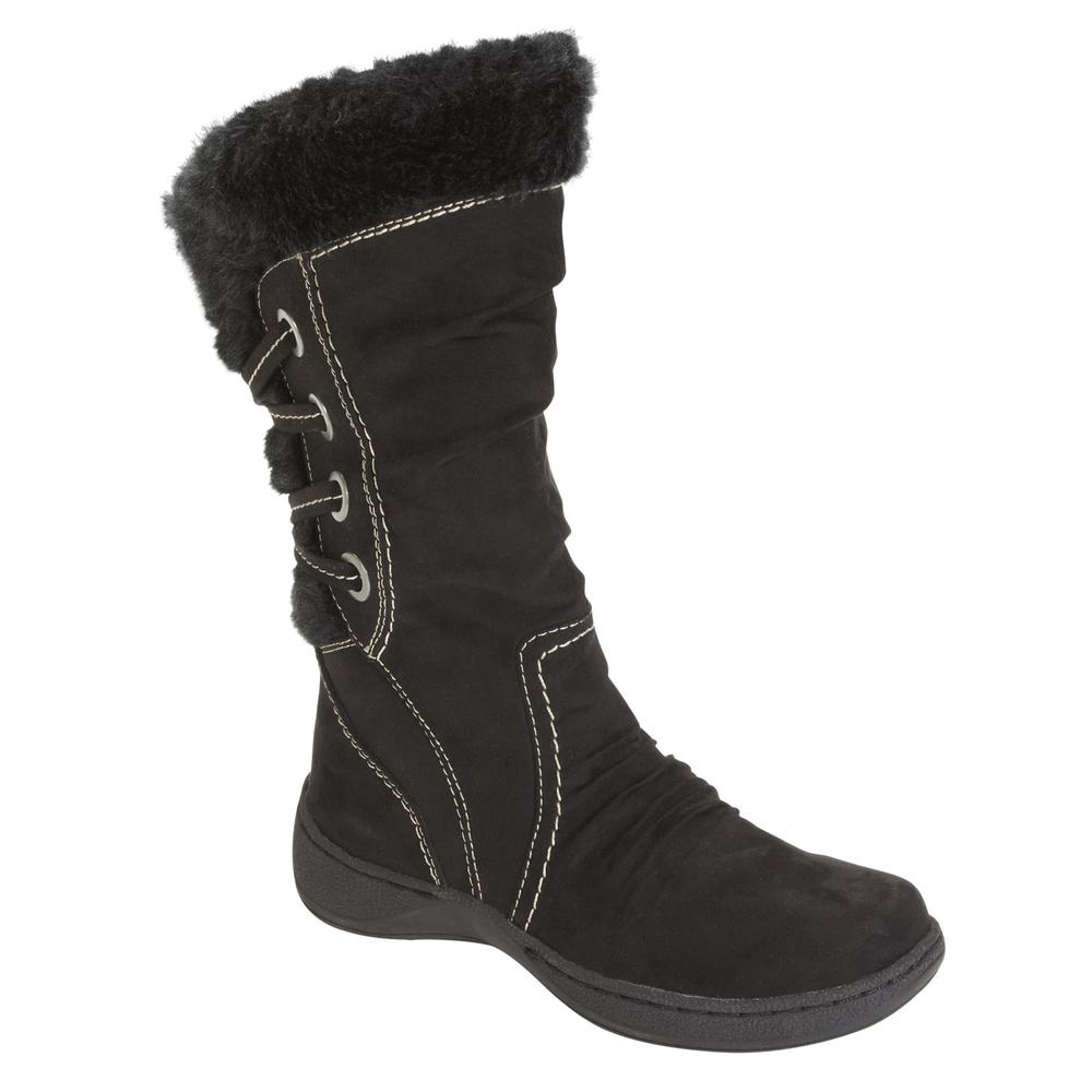 Wear Ever Women's Freesia Black Winter Boot
