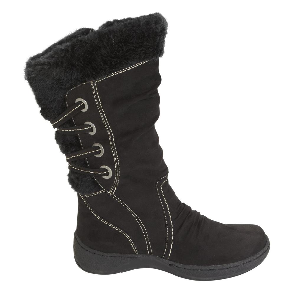 Wear Ever Women's Freesia Black Winter Boot