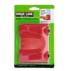 Shur-Line 2000863 00100 Paint Edger with 2 guide Wheels, Red