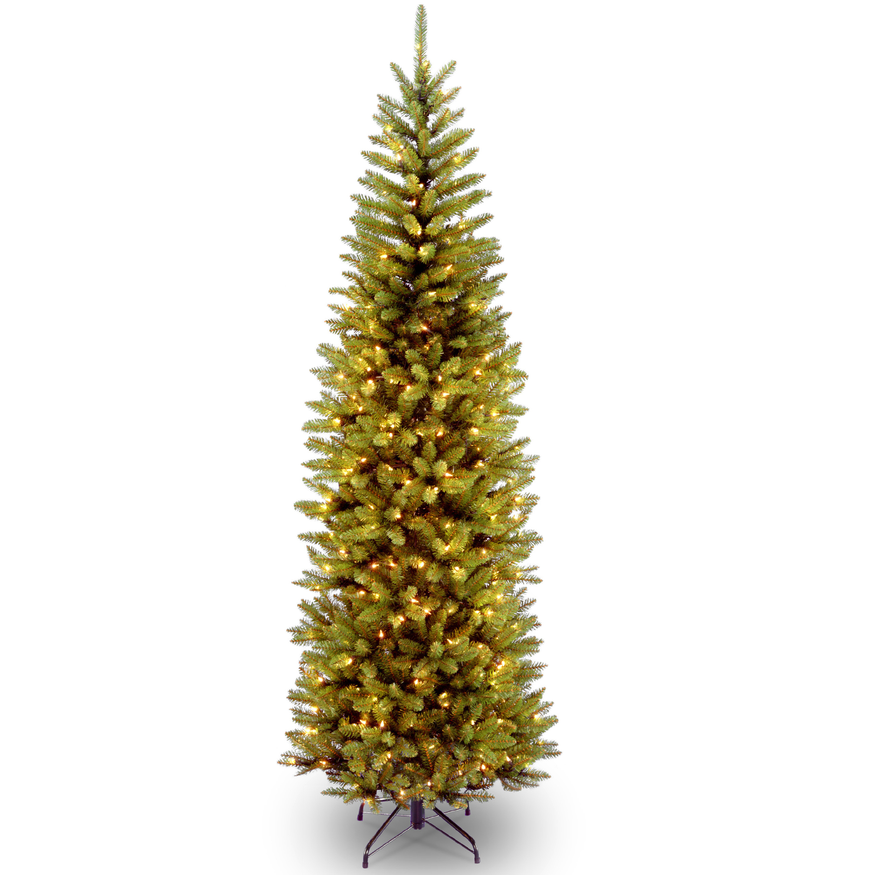 National Tree Company 7.5 ft. Kingswood Fir Pencil Tree with Clear Lights