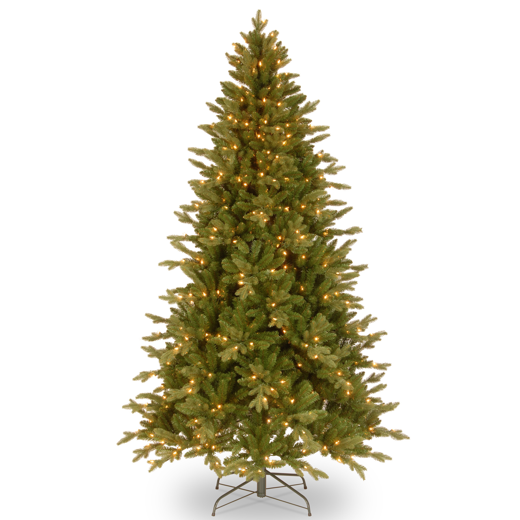 National Tree Company 7.5 ft. FEEL-REAL&#174; Avalon Spruce Tree with Clear Lights