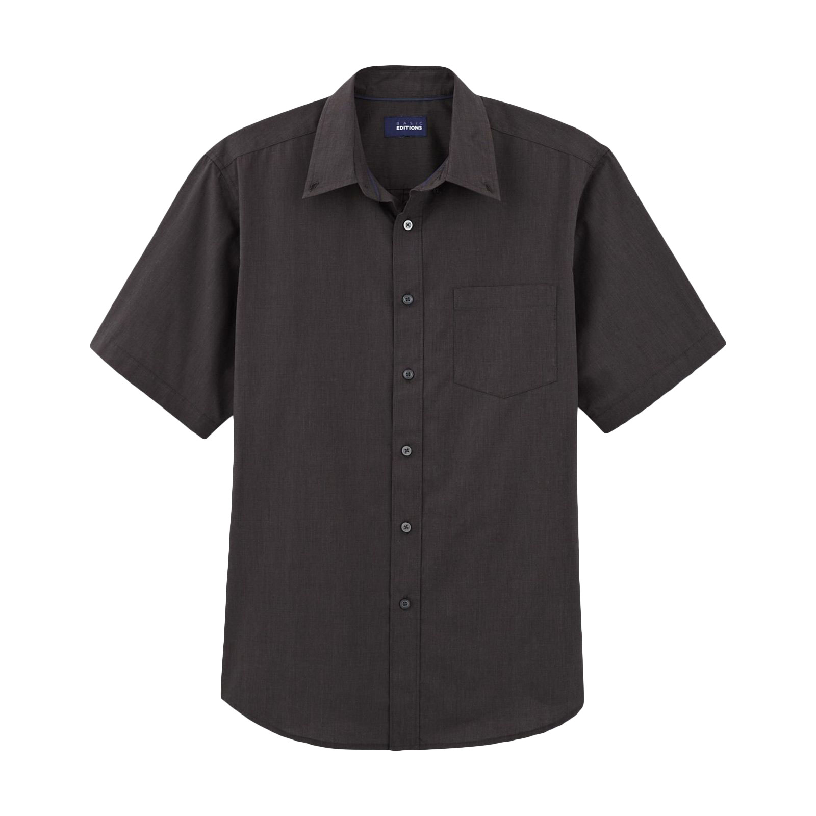 Basic Editions Men's Big & Tall Easy Care Woven Shirt