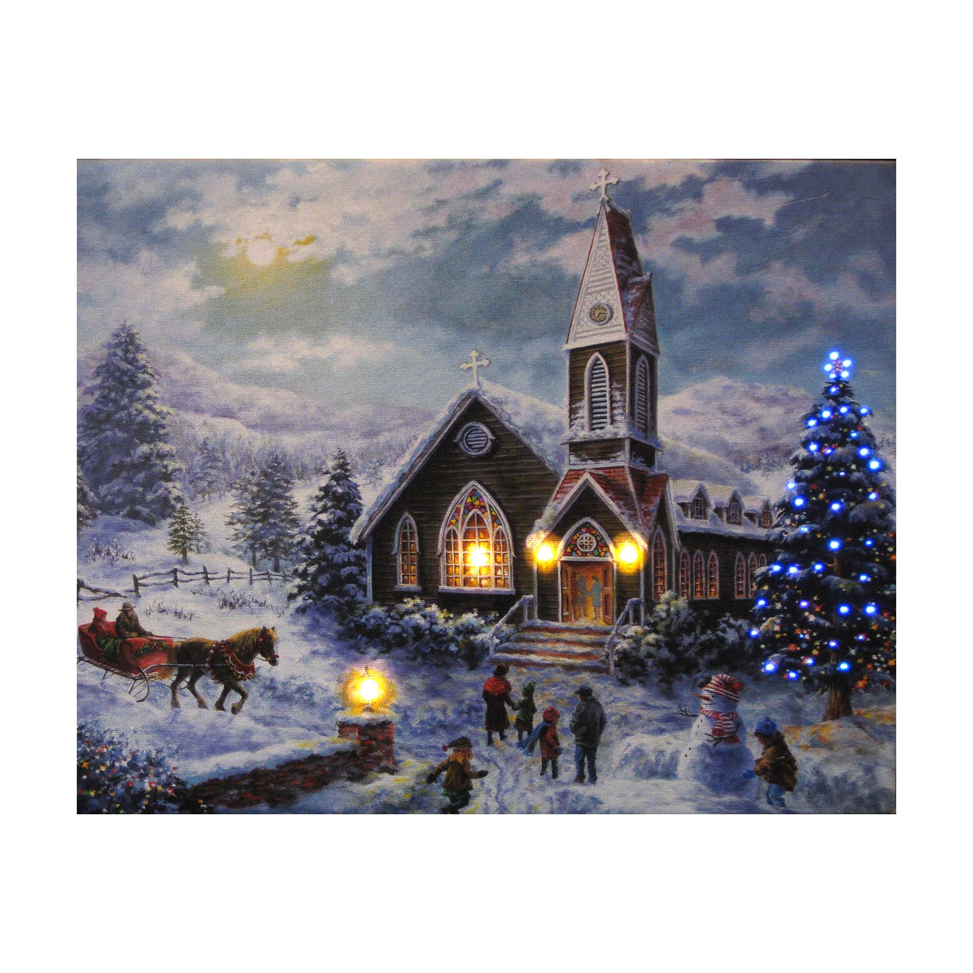Mr. Christmas ILLUMINART assortment -Church