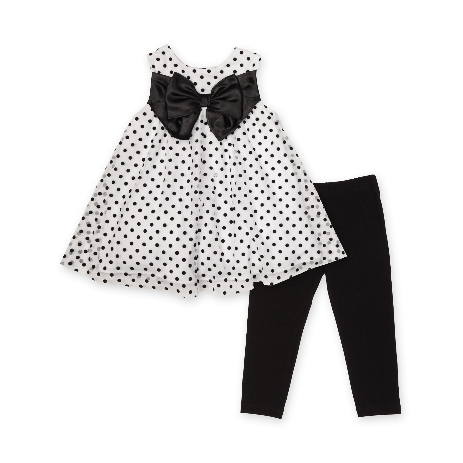 Rare Too Infant & Toddler Girl's Tunic & Leggings - Polka Dot