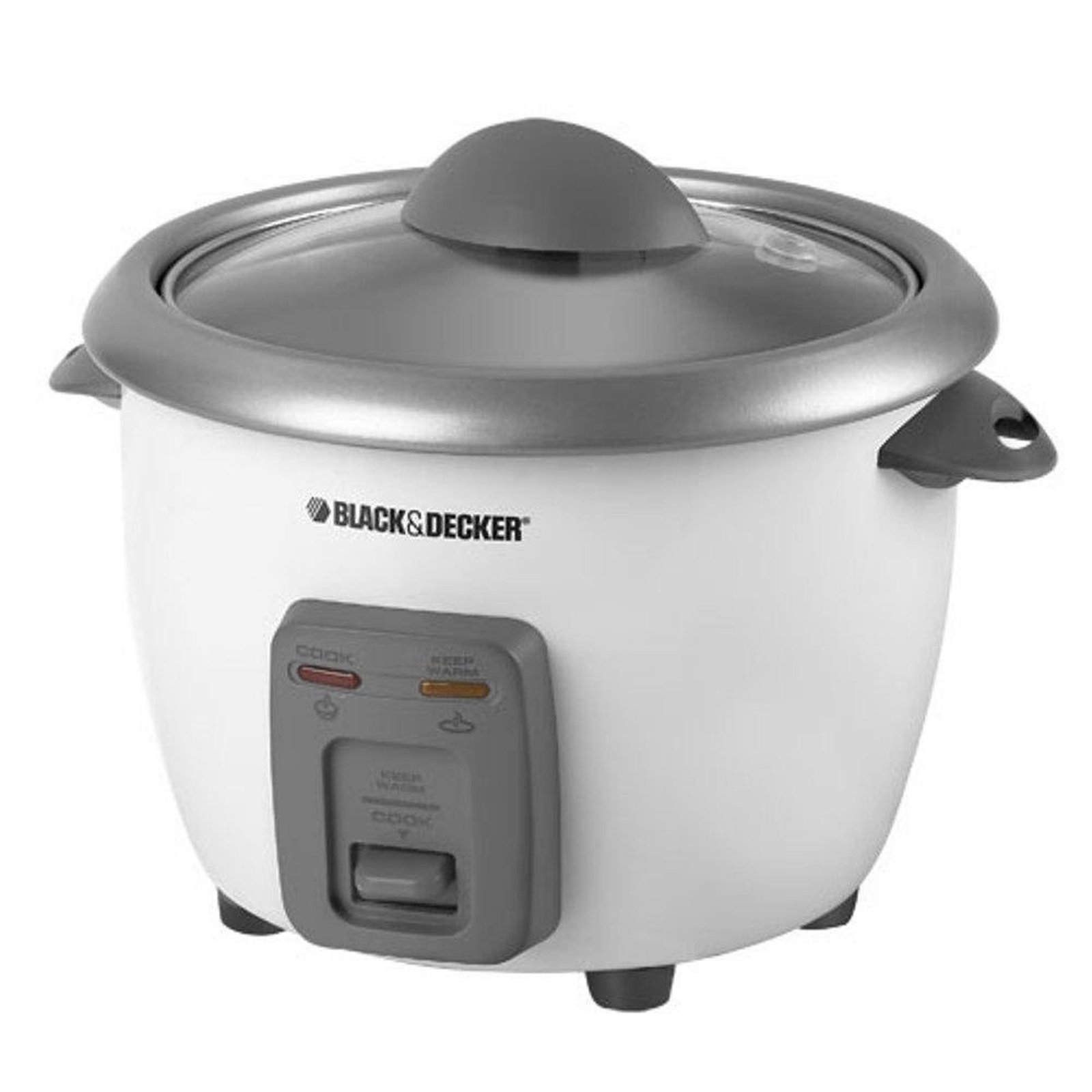 BLACK+DECKER RC3406-2  3-Cup Dry/6-Cup Rice Cooker and Steamer