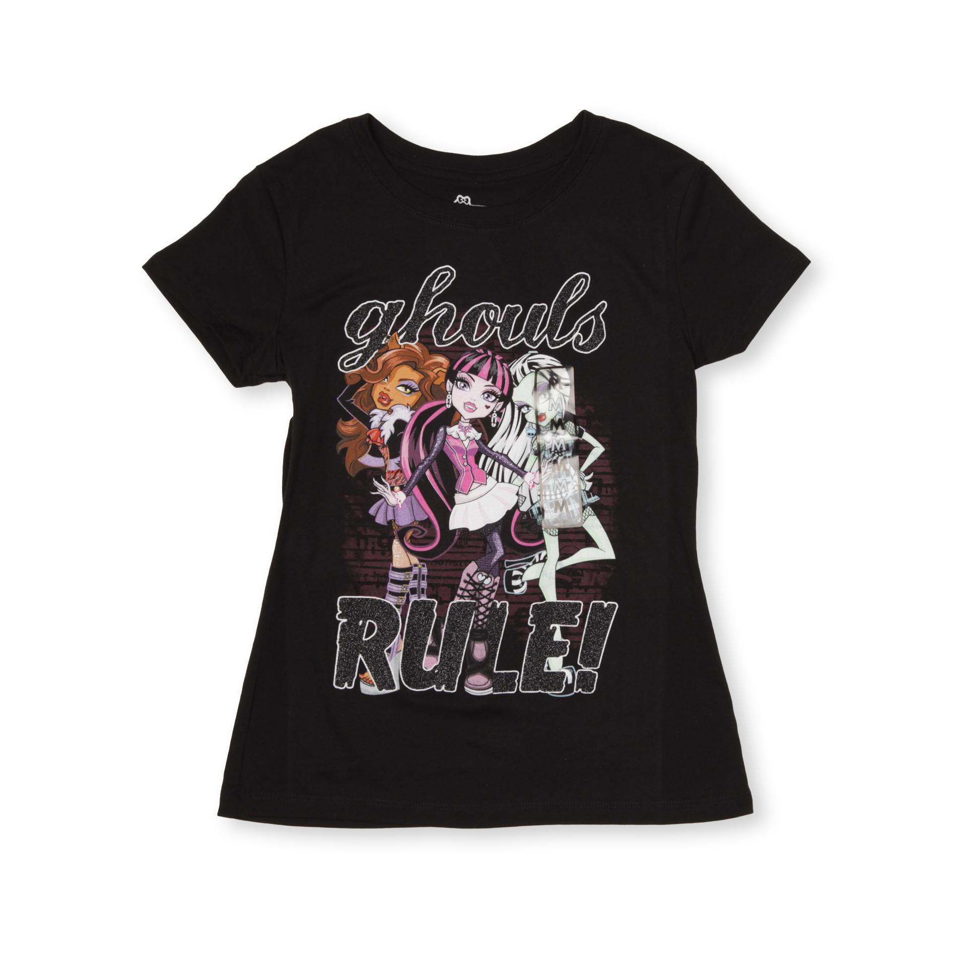 Monster High Girl's T-Shirt - Ghouls Rule