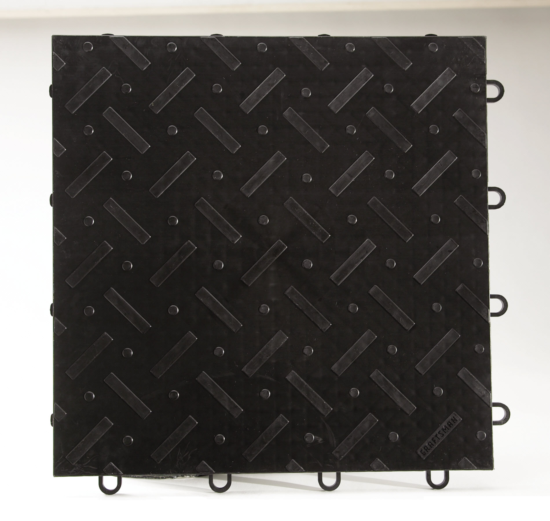 Craftsman Garage Tiles - Black, 40 count Box