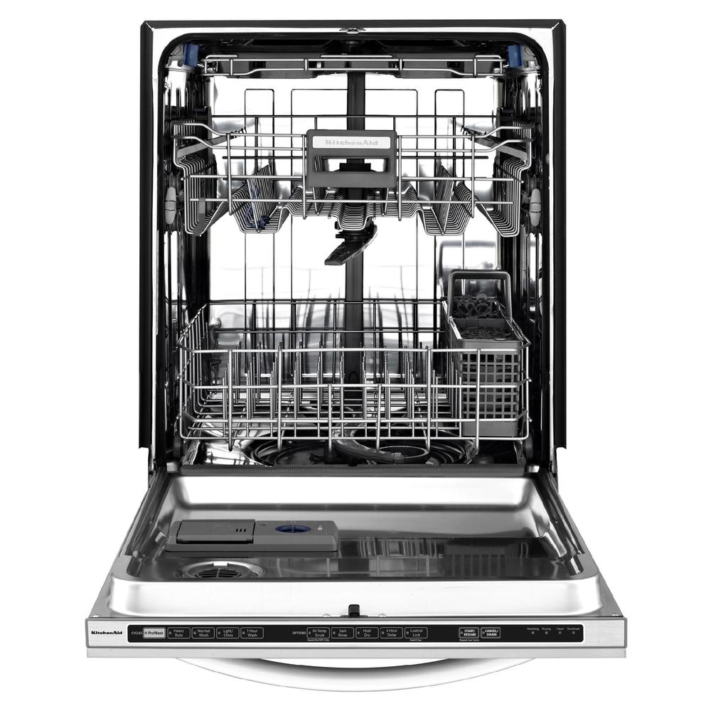 KitchenAid KUDE20FBSS 24" BuiltIn Dishwasher w/ ProWash Cycle
