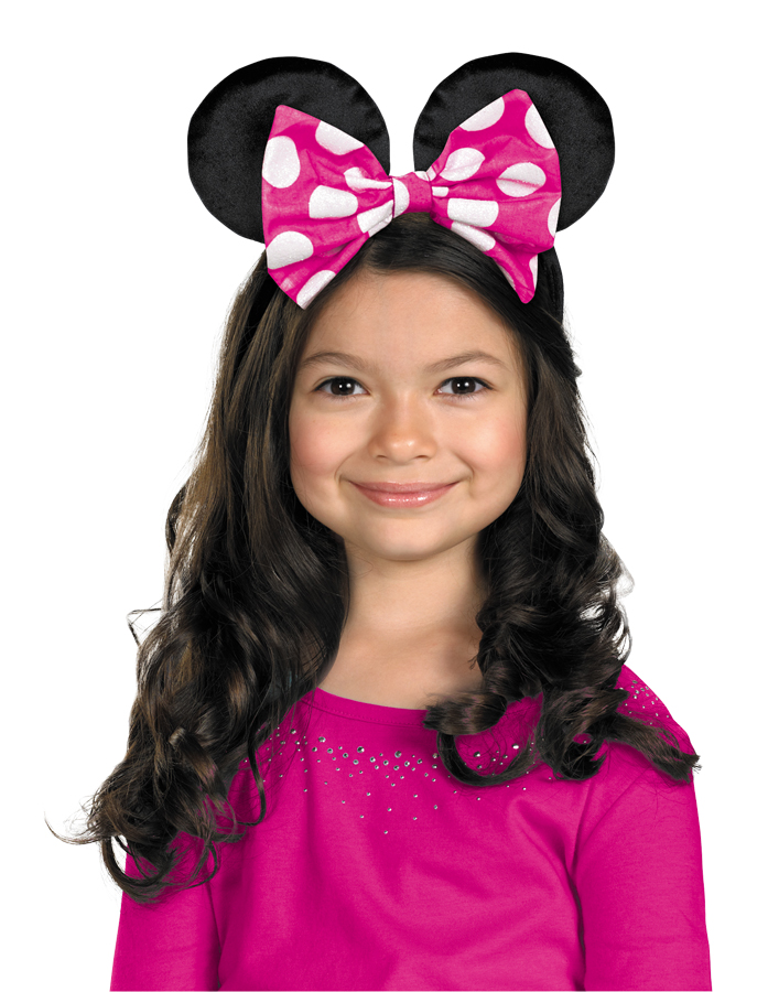 Reversible Minnie Mouse Ears Costume Accessory