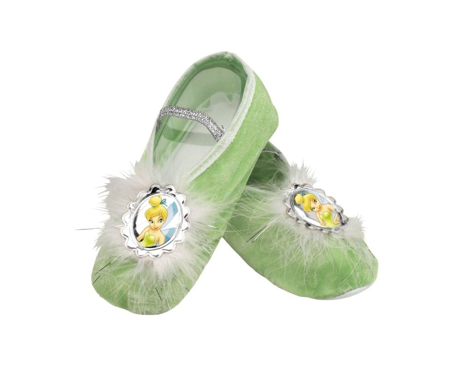 Child Tinker Bell Ballet Slippers Costume Accessory