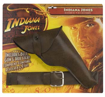 Indiana Jones Gun Belt With Holster Costume Accessory