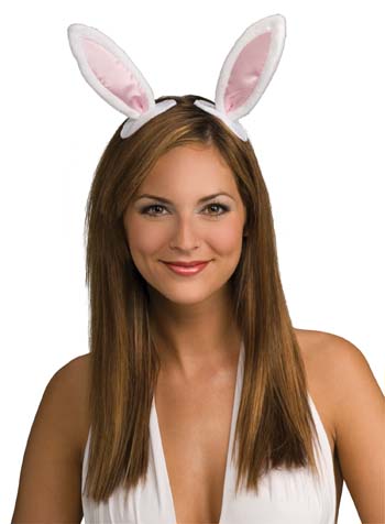 Bunny Ears On Clips Costume Accessory