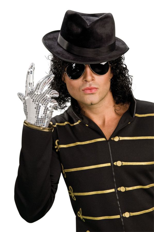 Adult Michael Jackson Silver Glove Costume Accessory