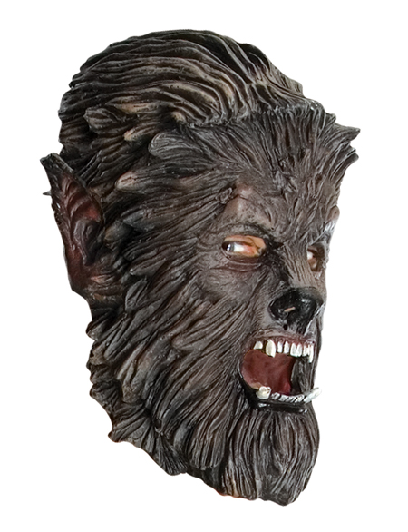 Adult Wolfman 3/4 Latex Mask Costume Accessory