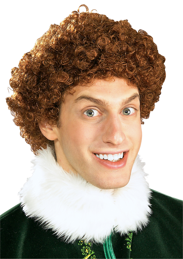 Adult Buddy The Elf Wig Costume Accessory
