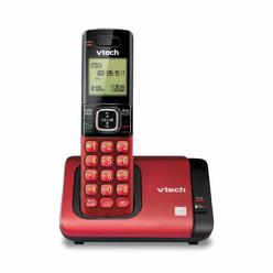VTech CS6719-16 DECT 6.0 Phone with Caller ID/Call Waiting, 1 Cordless Handset, Red