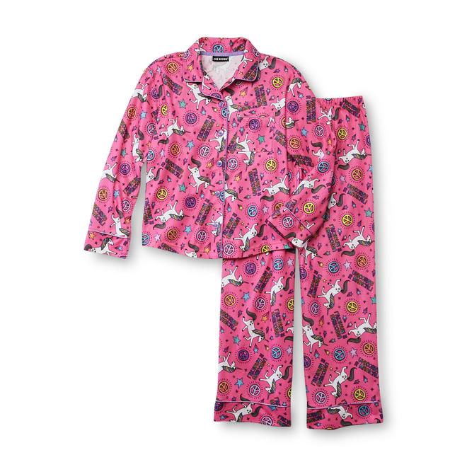 Joe Boxer Girl's LongSleeve Pajamas Unicorns