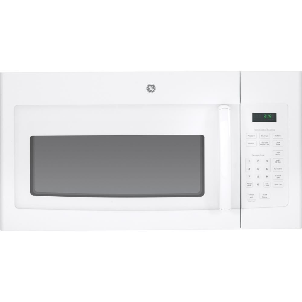GE Appliances JVM3160DFWW 1.6 cu. ft. Over-the-Range Microwave Oven - White