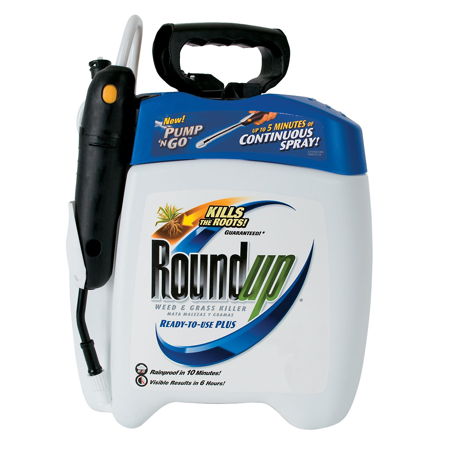 Roundup 5003810 Weed and Grass Killer Pump and Go Refill 1.25 Gallon