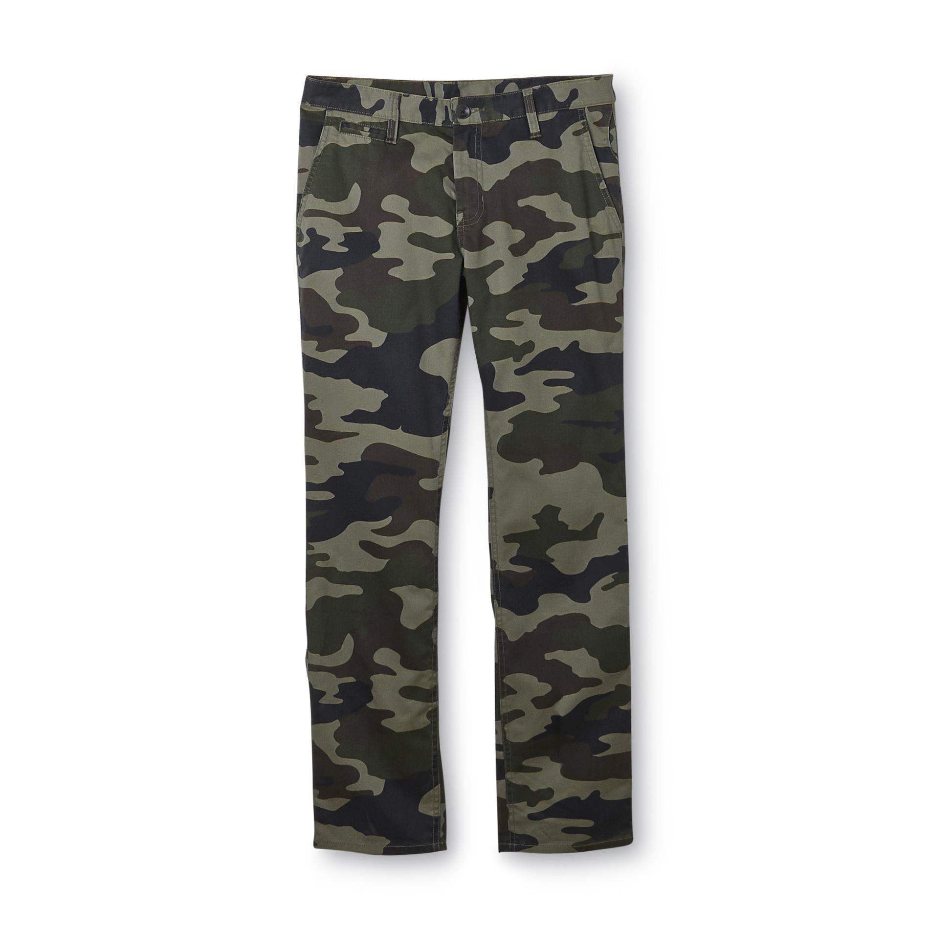 Amplify Young Men's Twill Pants - Camouflage