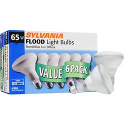 Sylvania Homz Products sylvania lighting br30 65w 120-volt indoor flood bulb, 6-pack