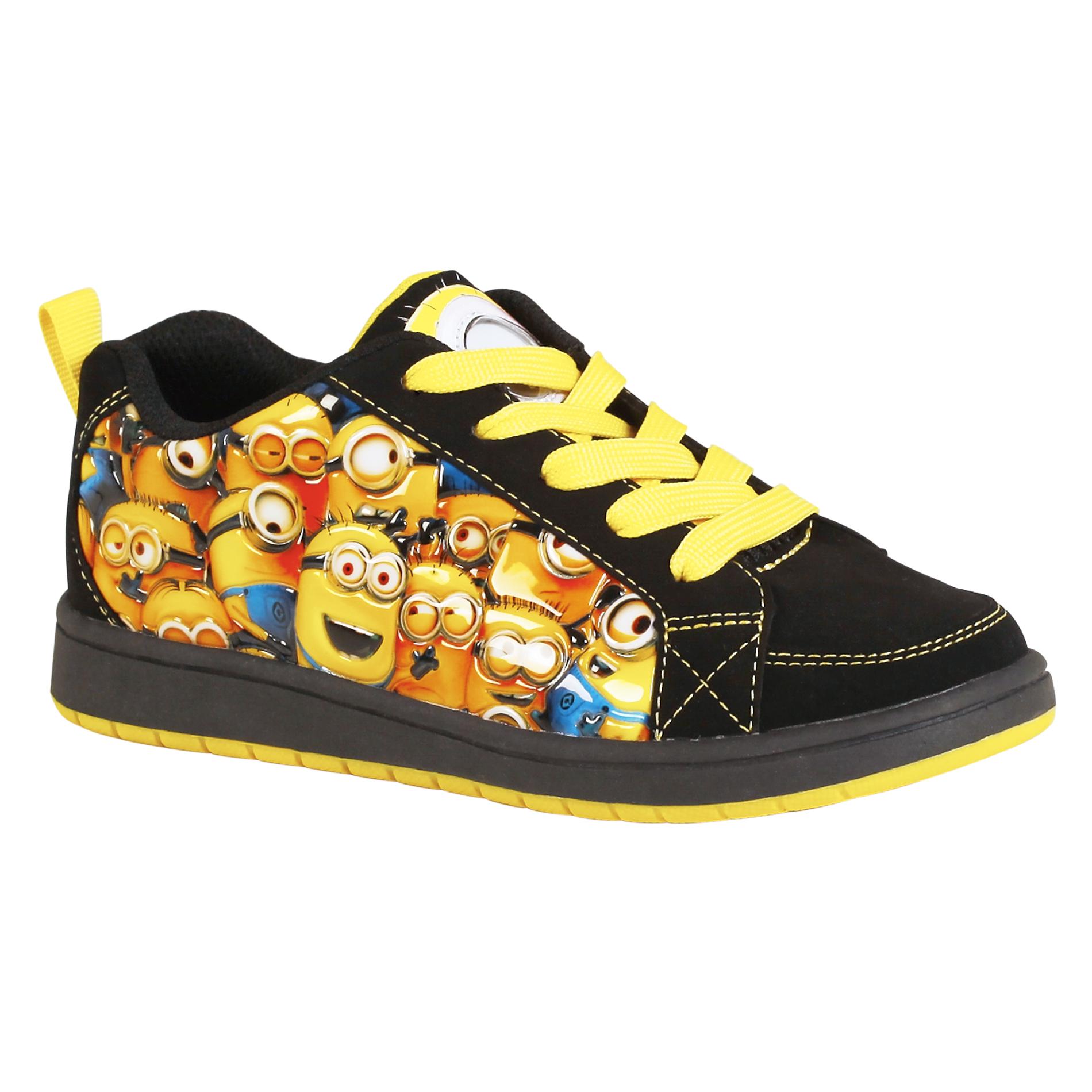 Character Boy's Sneaker Despicable Me - Black/Yellow