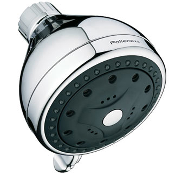 Pollenex Chrome 5-Setting Fixed-Mount Showerhead Pollenex Chrome 5-Setting Fixed-Mount Showerhead