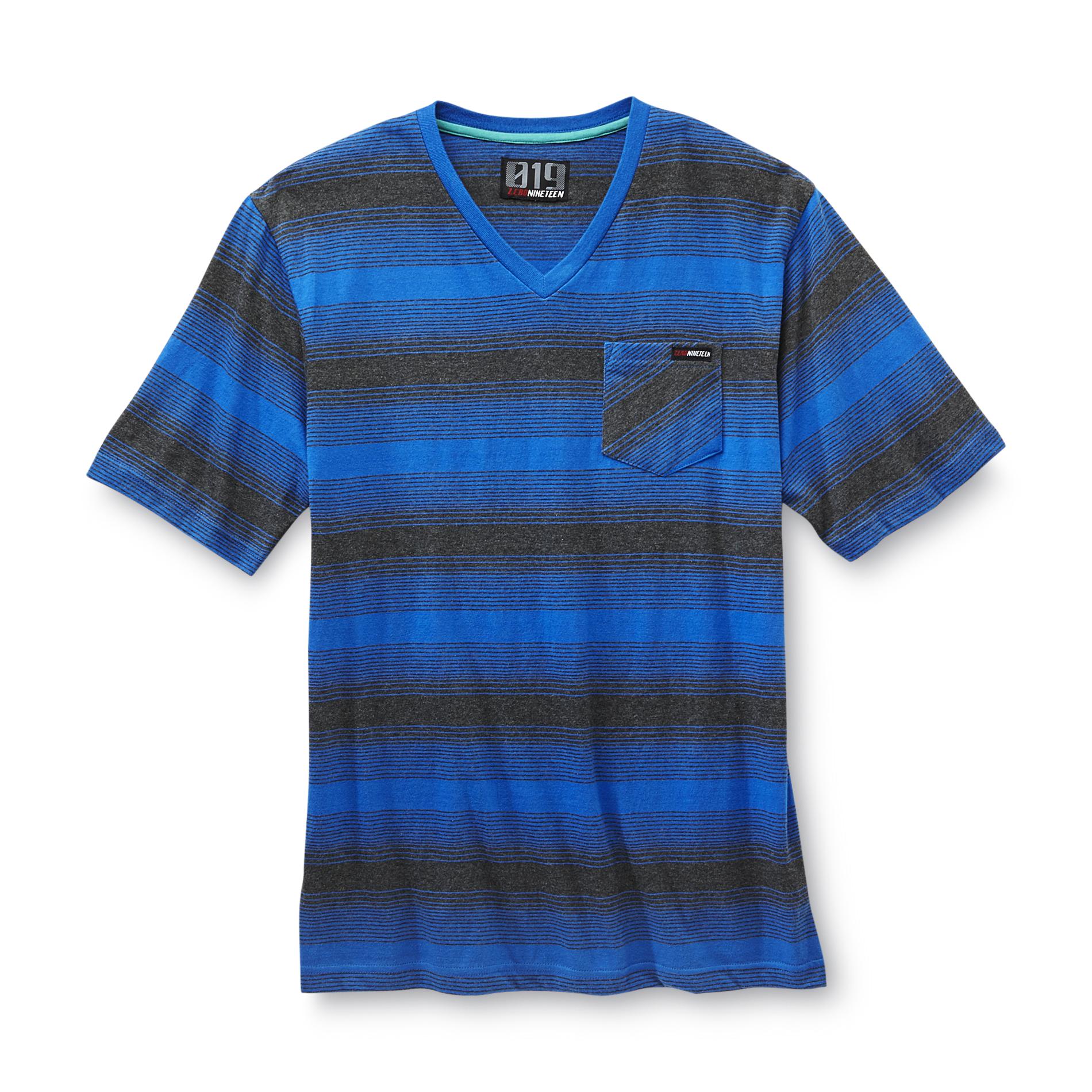 Zero Nineteen Men's Pocket T-Shirt - Striped