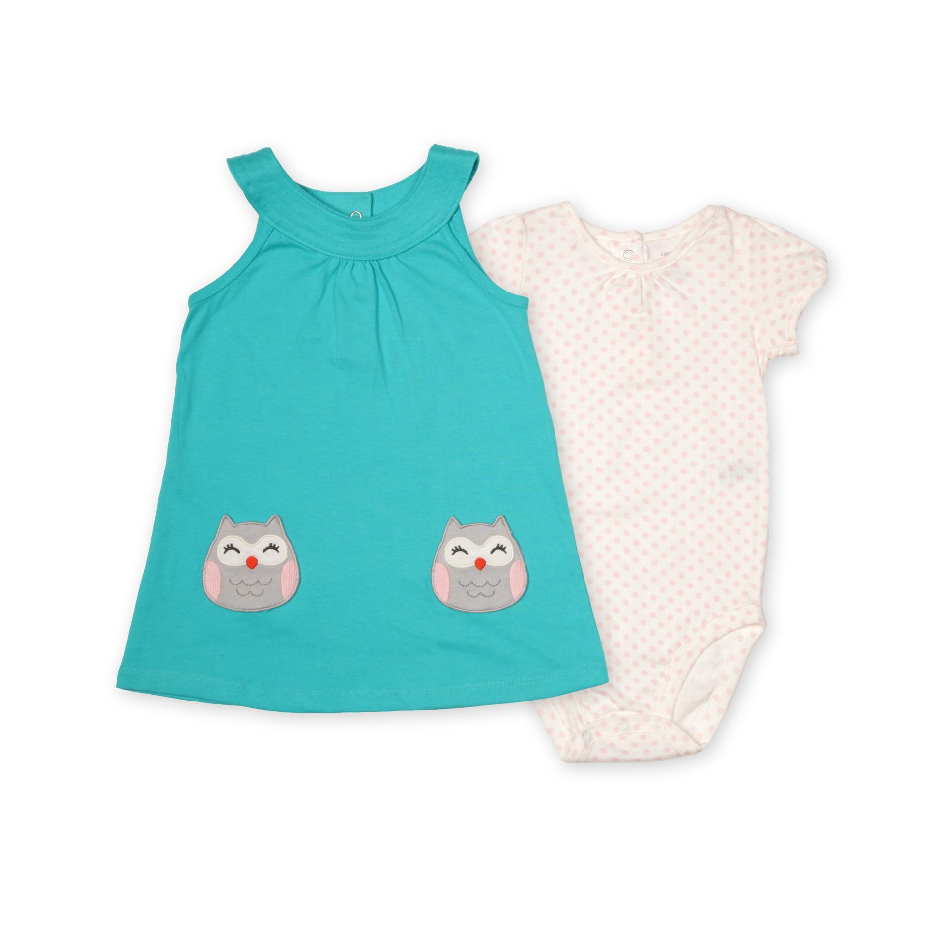 Carter's Newborn & Infant Girl's 2-Piece Jumper Outfit - Owl