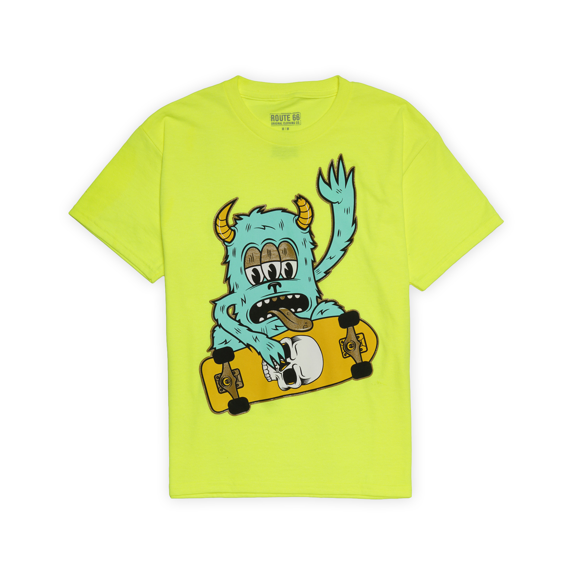 Route 66 Boy's Graphic T-Shirt - Monster Skate