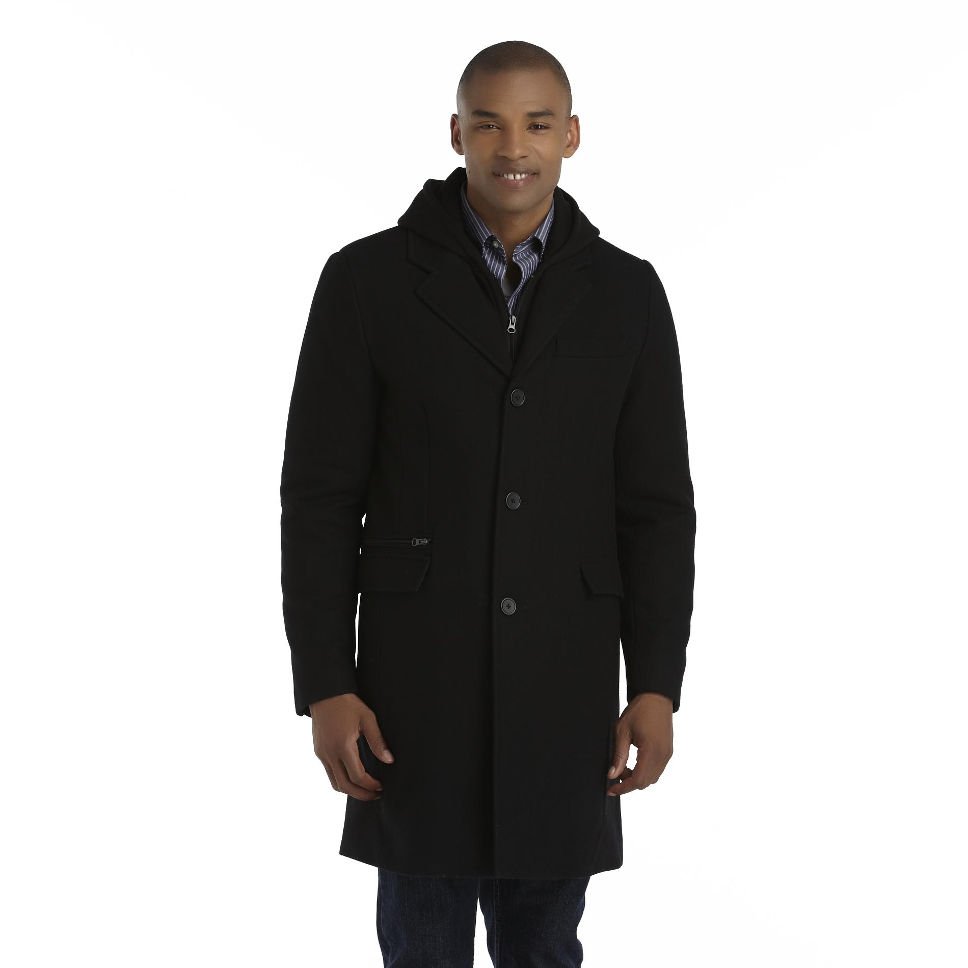 Structure Men's Wool Blend Topcoat