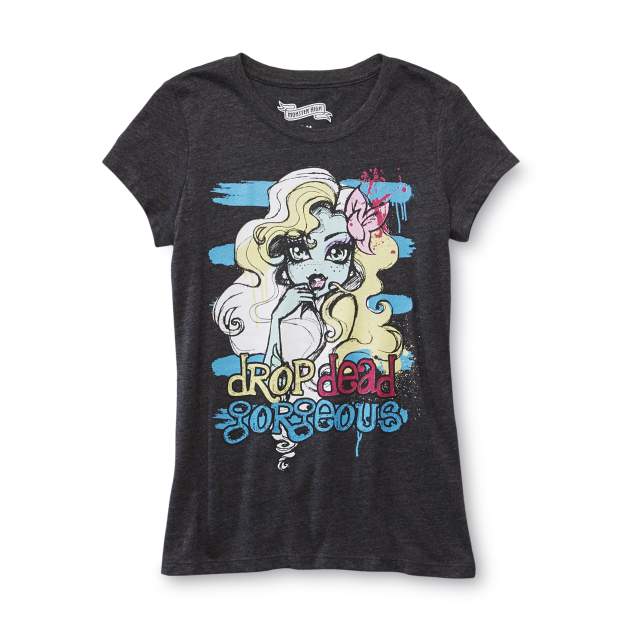 Monster High Girl's Graphic T-Shirt - Lagoona Blue