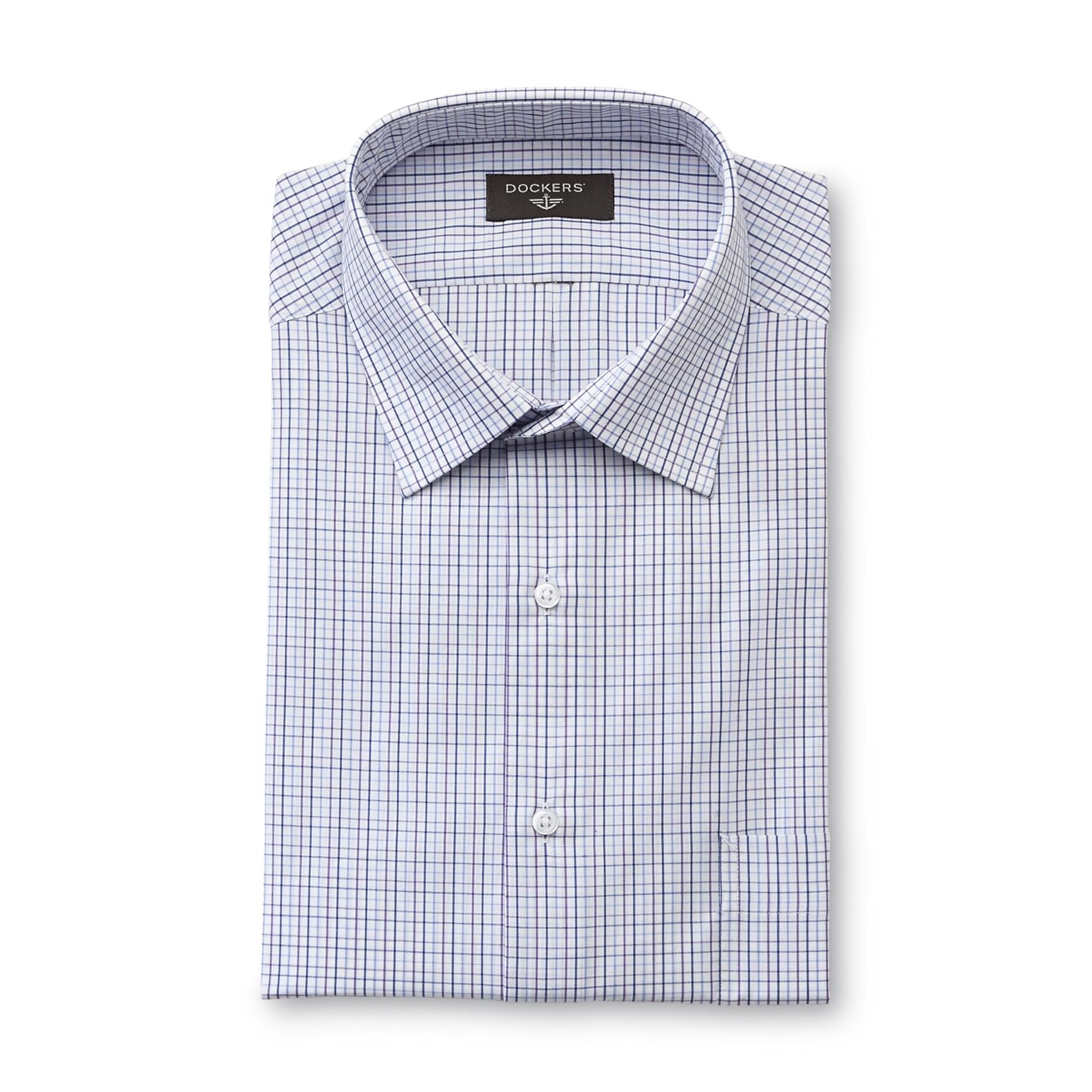 Dockers Men's Classic Fit Dress Shirt - Checkered