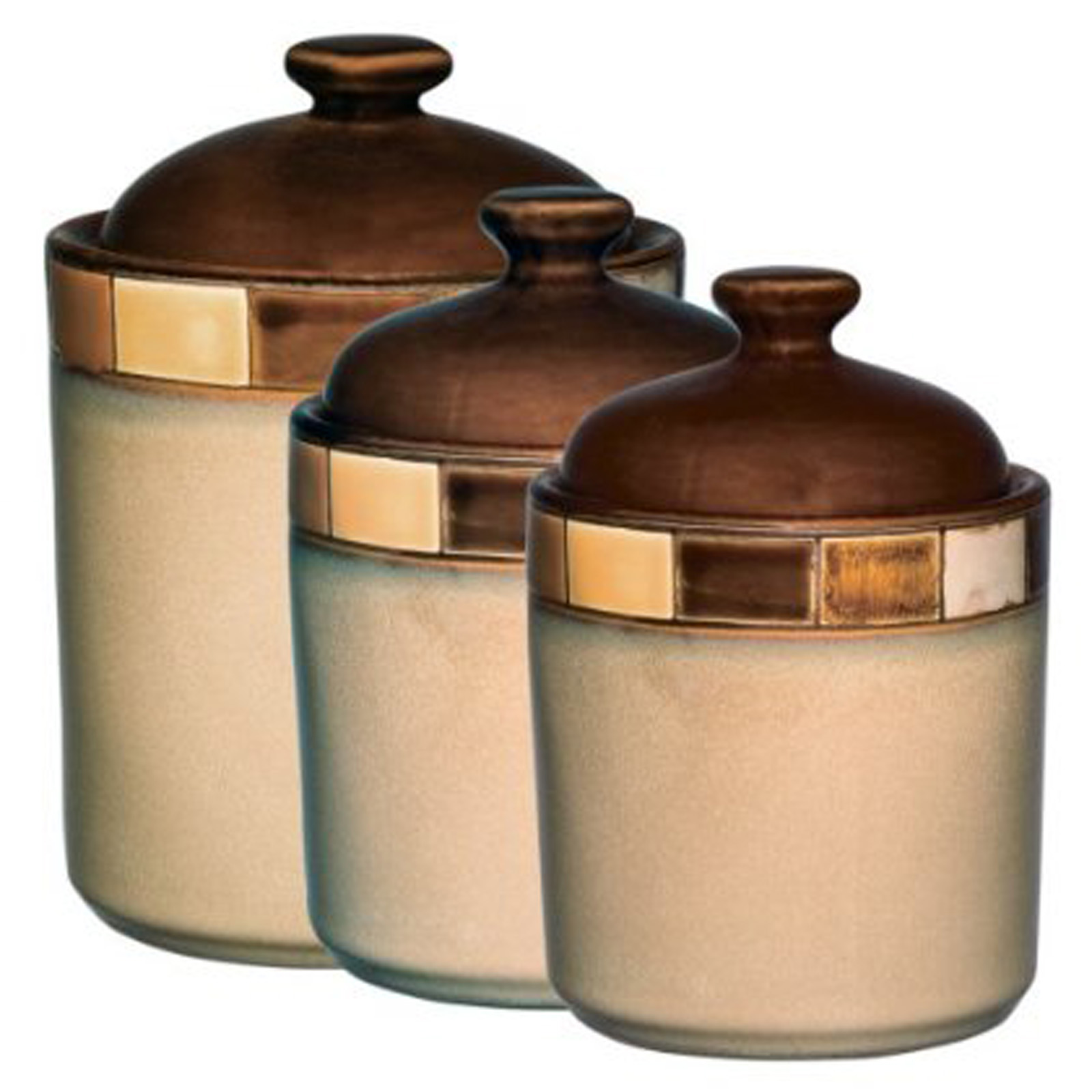 Gibson 3 pc Canister Set