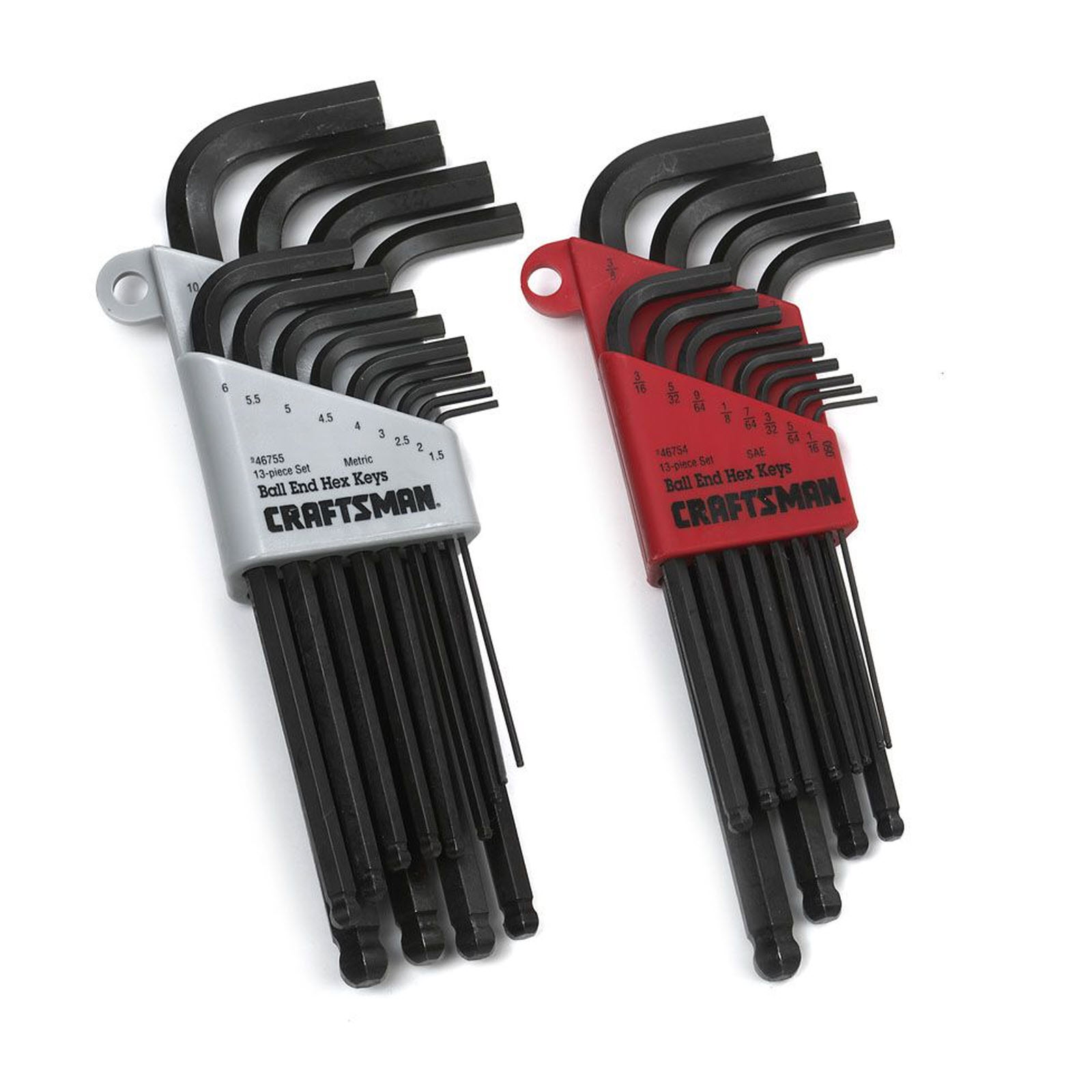 Hex Key Set Ball End 28 Degree Access 26 Pcs Steal Heavy Duty SAE