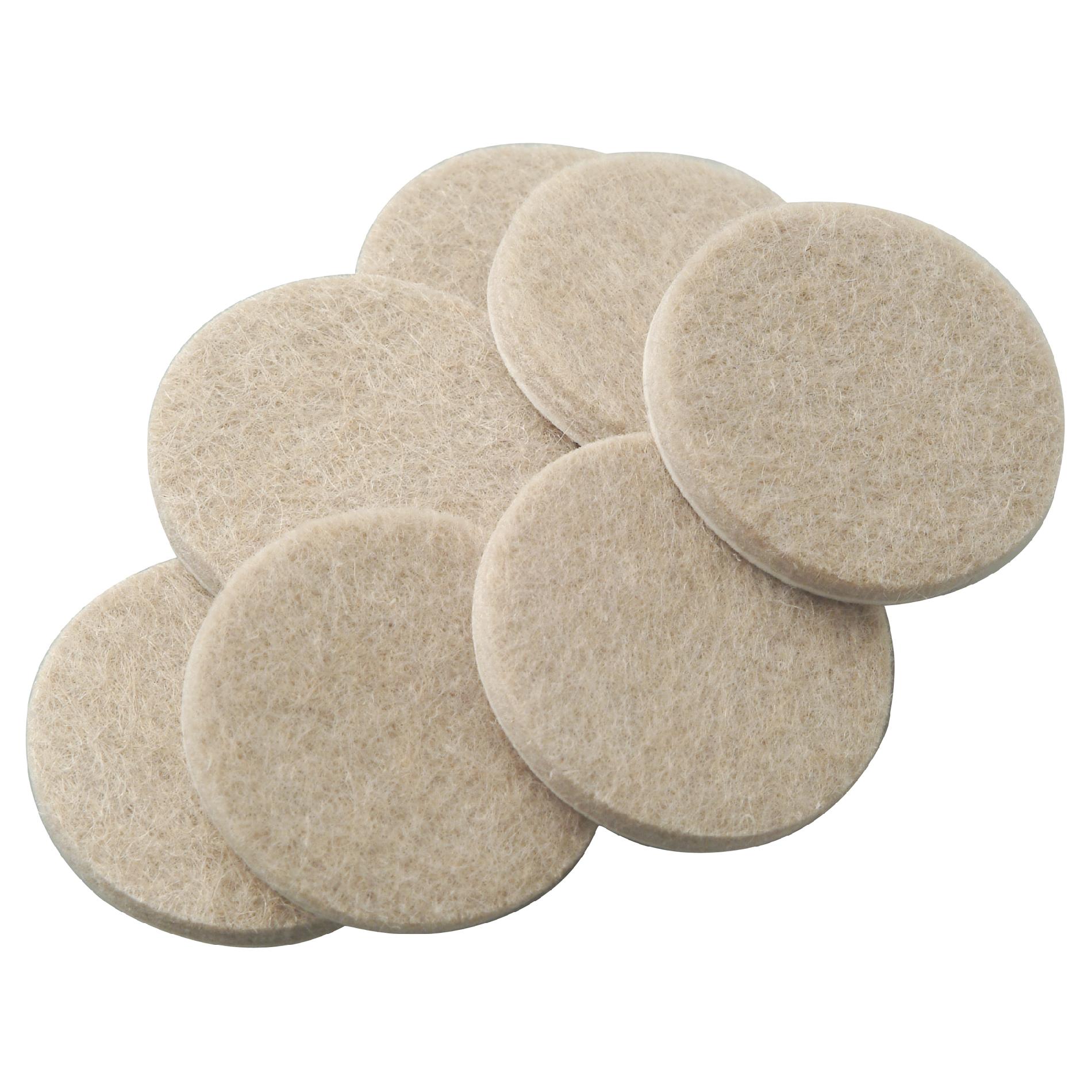 Soft Touch Felt Pads, Oatmeal, 1-1/2 Inch