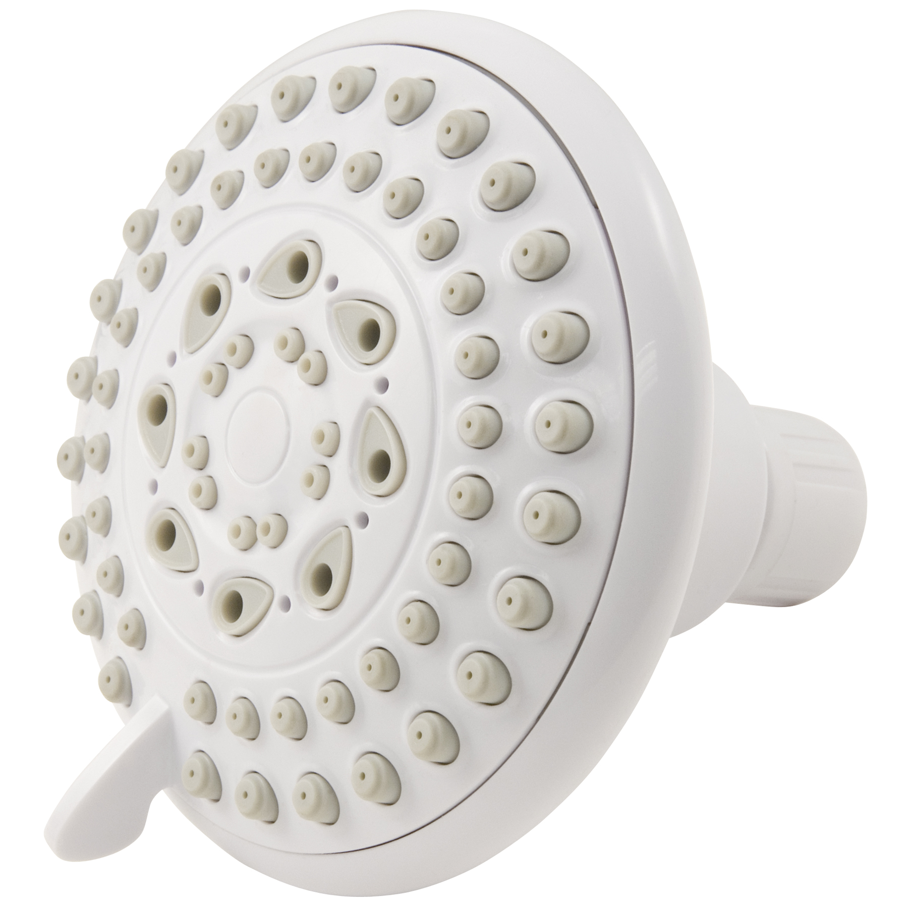 American Standard 5 Setting Fixed Showerhead, White, Eco-Friendly American Standard 5 Setting Fixed Showerhead, White, Eco-Friendly