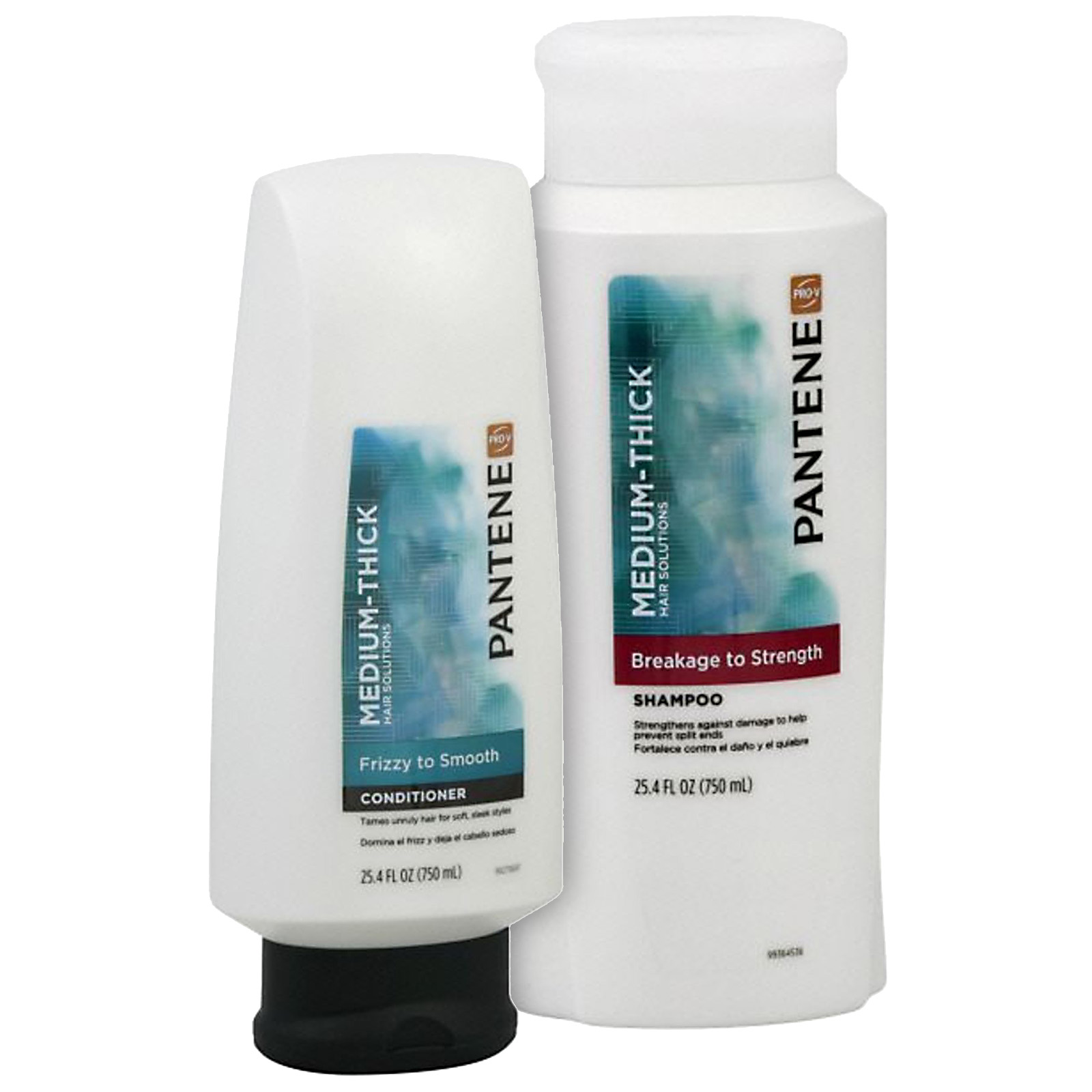 Pro V Medium Thick Hair Solutions Shampoo Conditioner Bundle