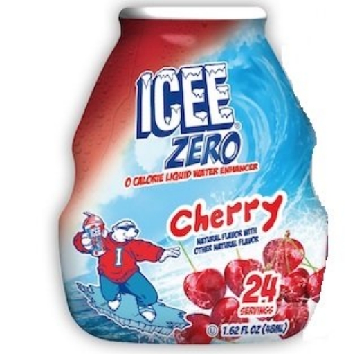 Icee Zero Liquid Water Enhancer, Cherry, 1.62 fl oz.