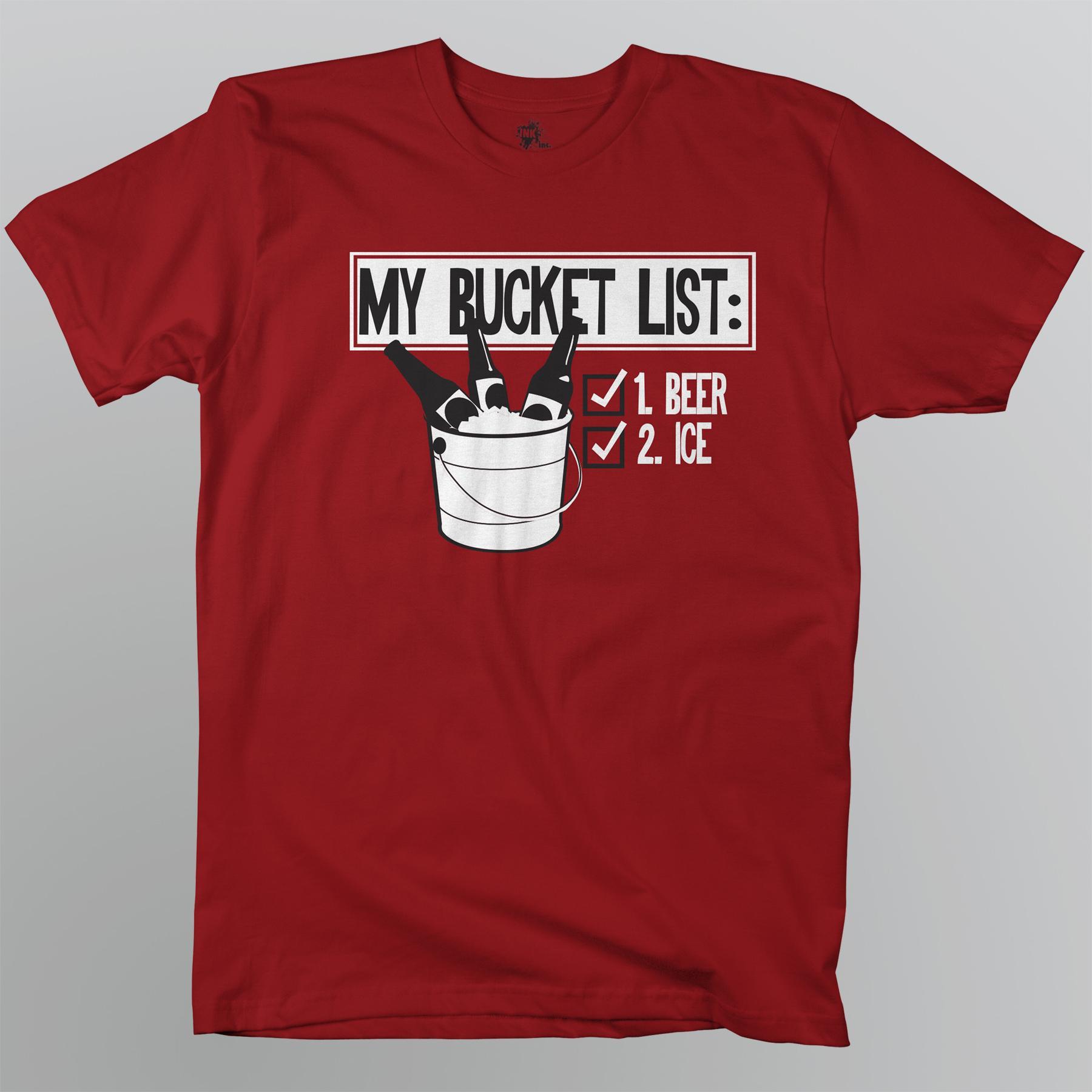 Men's Bucket List Graphic T-Shirt