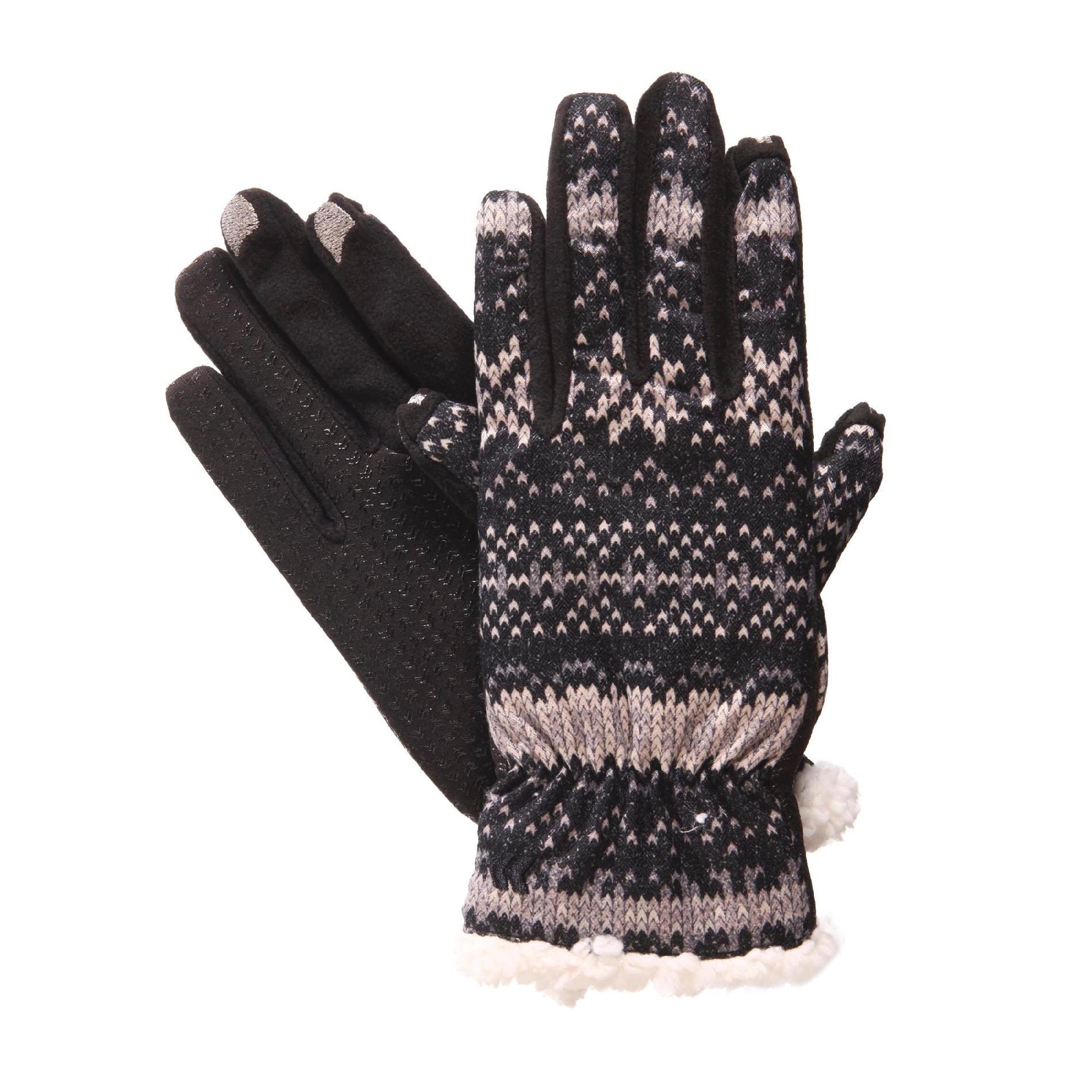 Isotoner Women's smarTouch Gloves Fair Isle