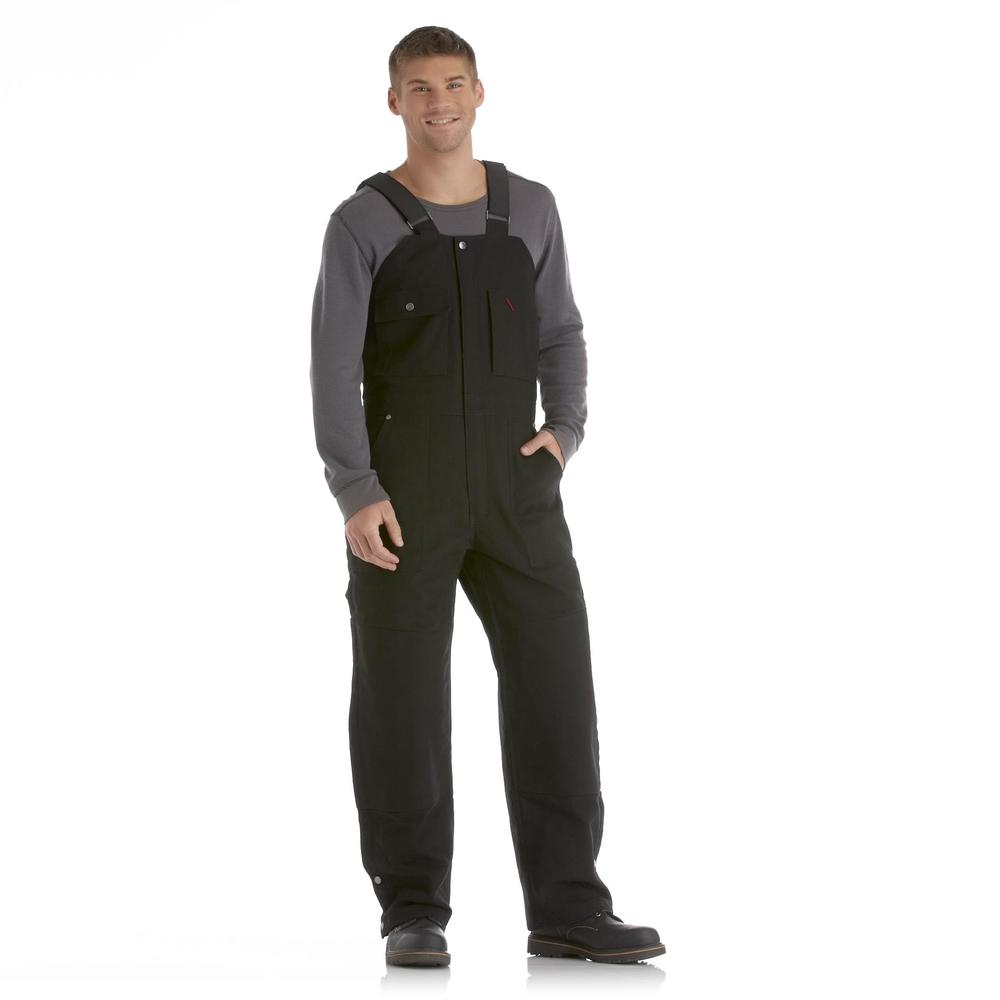 Craftsman Men's Big & Tall Quilted Bib Workwear - Overall Snow Pants