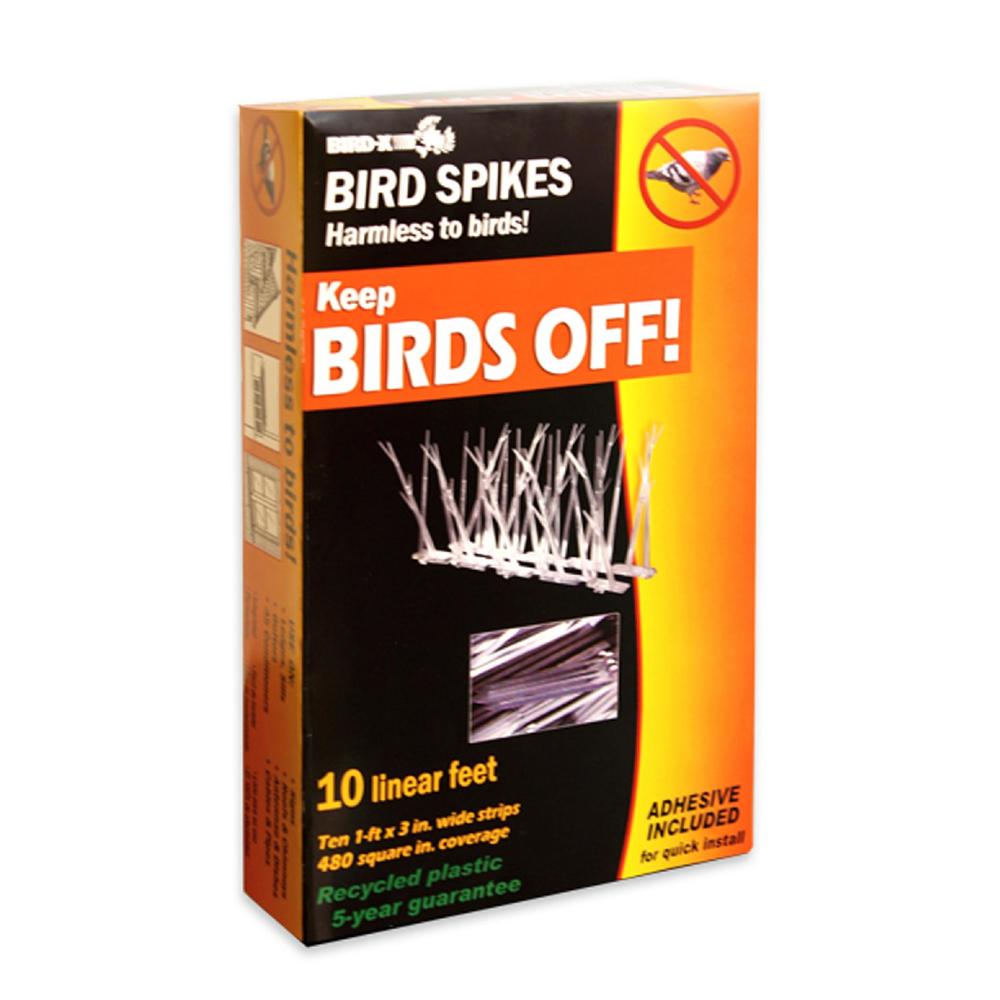 Bird-X Bird Spikes Kit with Glue