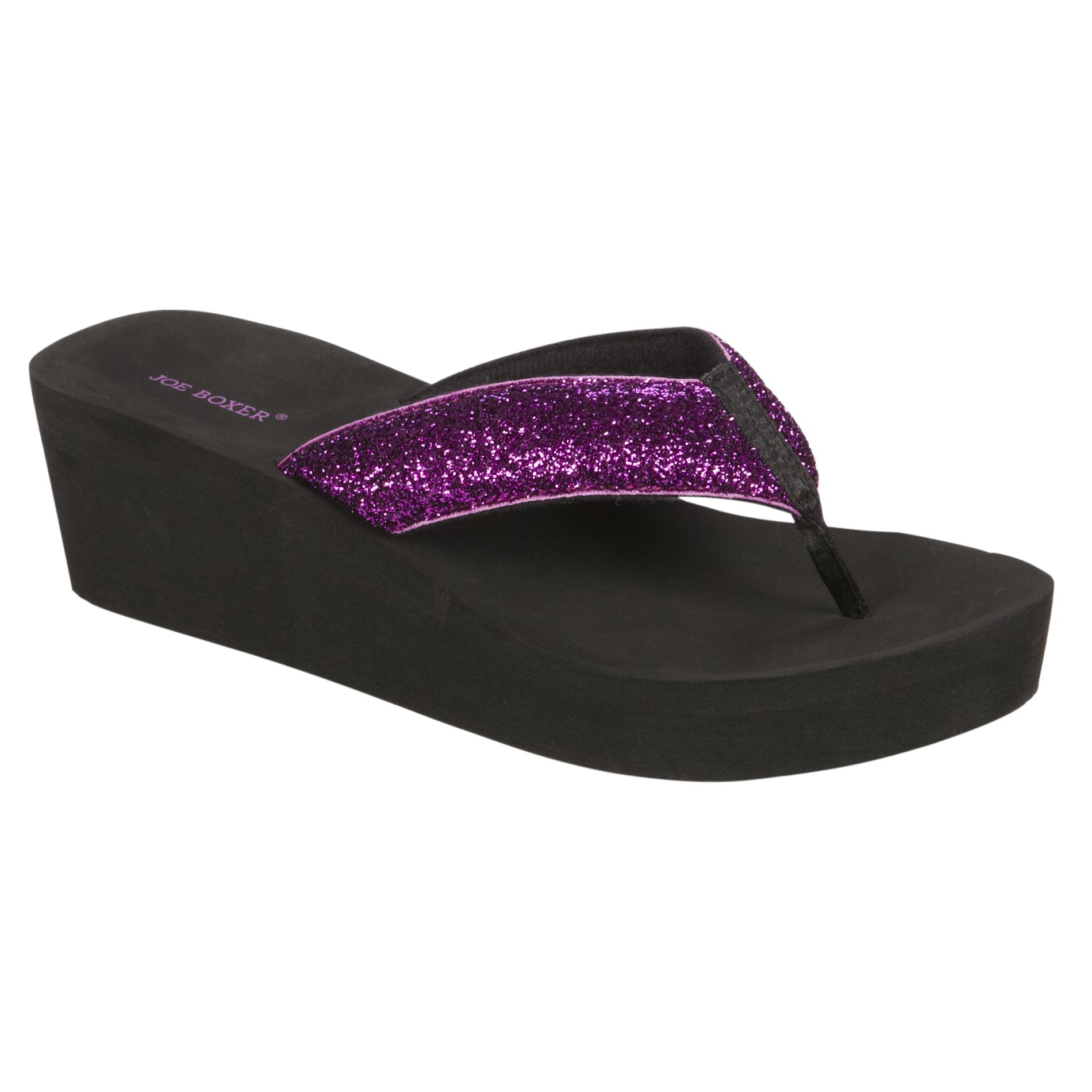 Joe Boxer Women's Sandal Malinda Purple