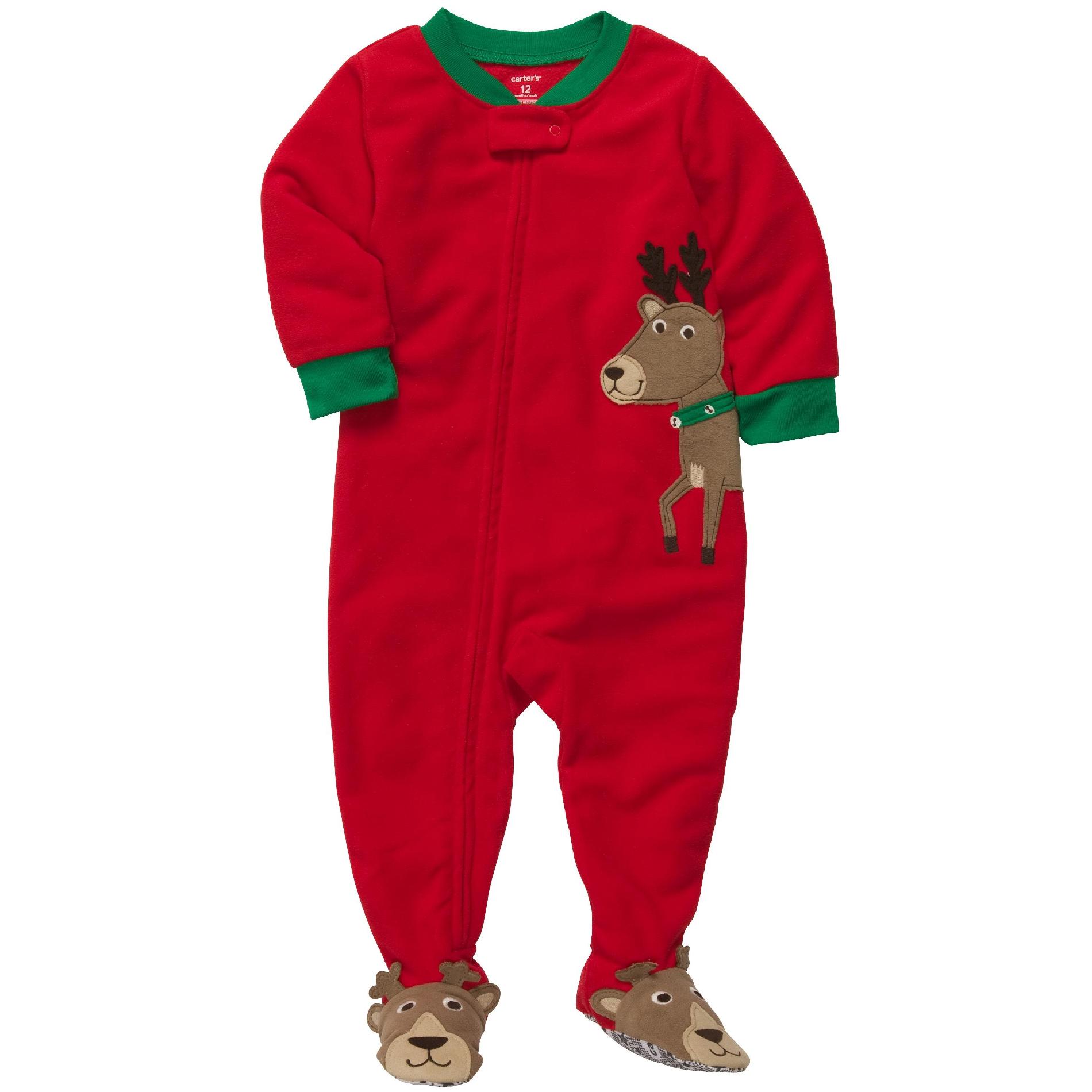 Carter's Infant & Toddler Boy's Christmas Sleeper Pajamas - Holiday Reindeer