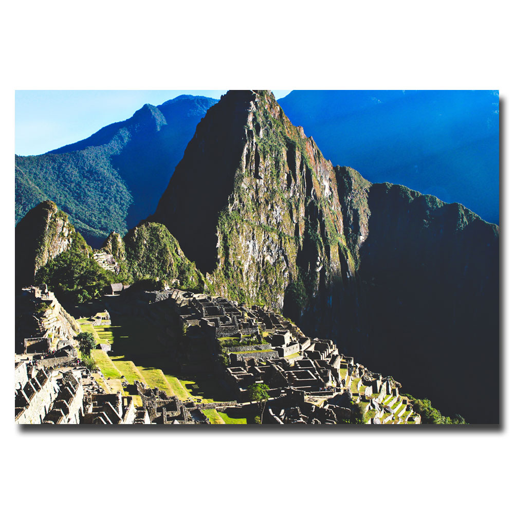 Trademark Global Ariane Moshayedi 'Machu Picchu' Canvas Art