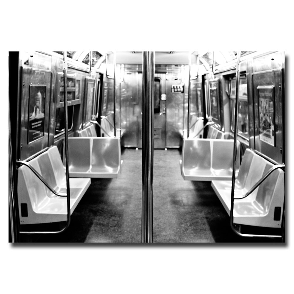 Trademark Global Ariane Moshayedi 'Subway Car' Canvas Art