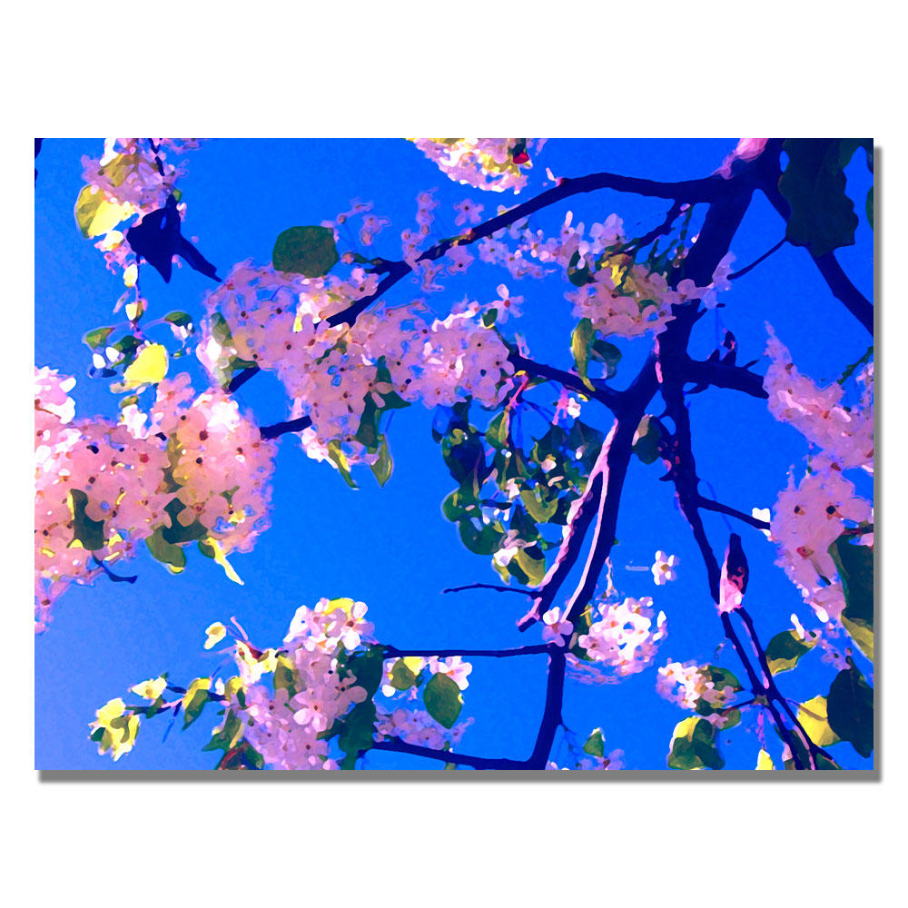 Trademark Global Amy Vangsgard 'Pink Flowering' Canvas Art